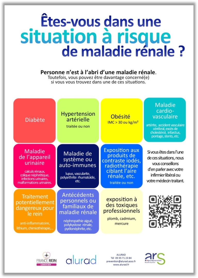 Campagne de sensibilisation à l insuffisance rénale chronique en